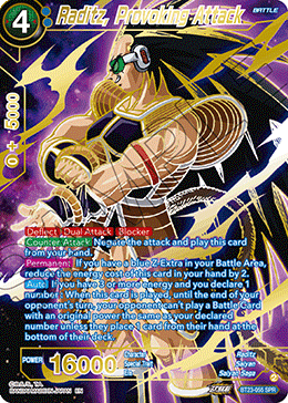 Raditz, Provoking Attack (BT23-055) (SPR)
