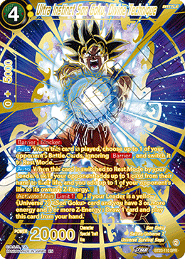 Ultra Instinct Son Goku, Divine Technique (BT23-110) (SPR)