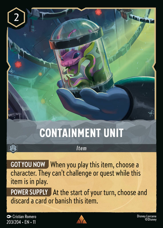 Containment Unit (Item)(203/204 EN 11) (R)