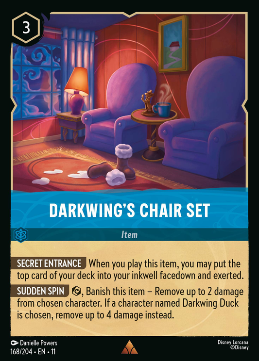 Darkwing's Chair Set (Item)(168/204 EN 11) (R)