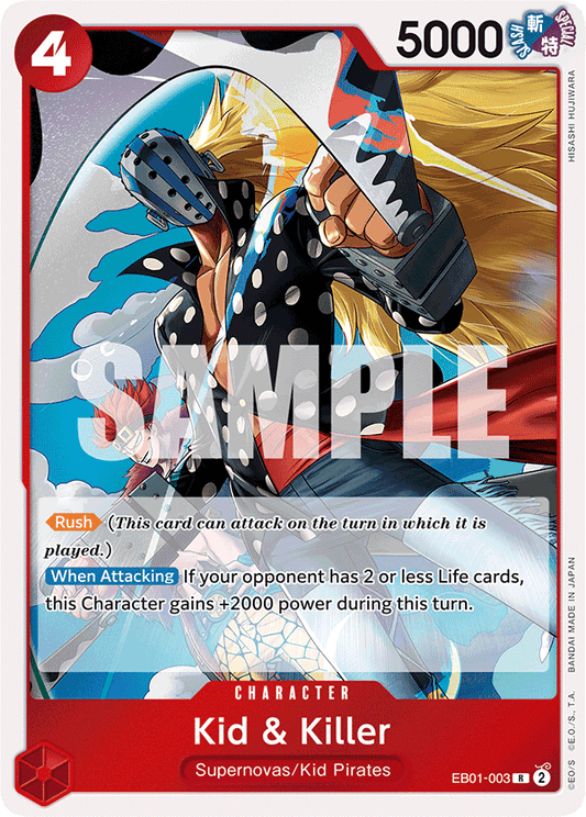 Kid & Killer (Character) (EB01-003) (R)