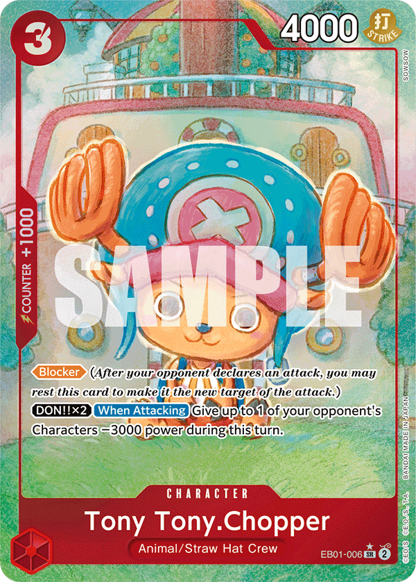Tony Tony Chopper (Character) (EB01-006) (SR) (Alternate Art)