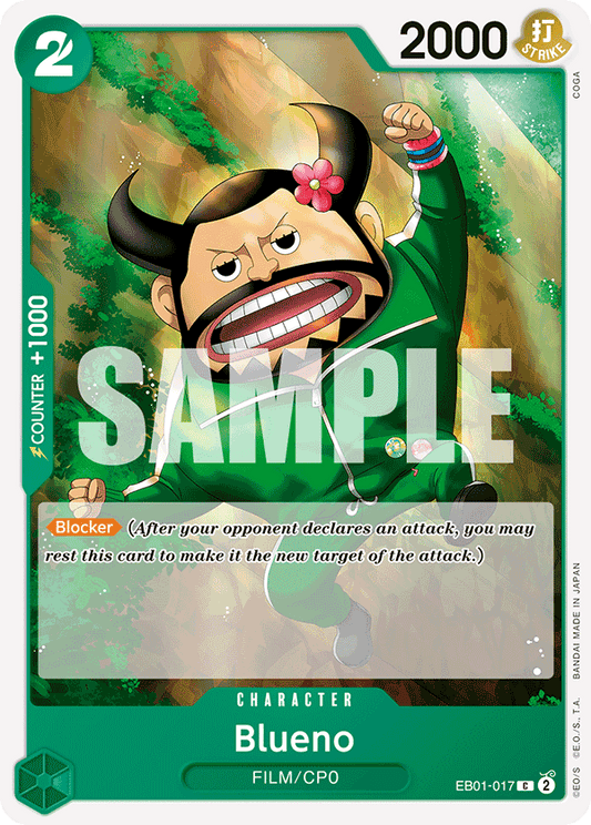 Blueno (Character) (EB01-017) (C)