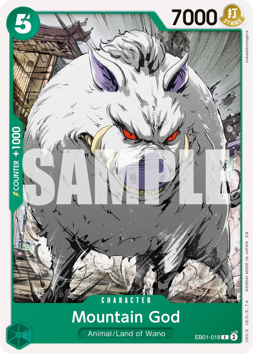 Mountain God (Character) (EB01-018) (C) (NON-FOIL) (PRB02)
