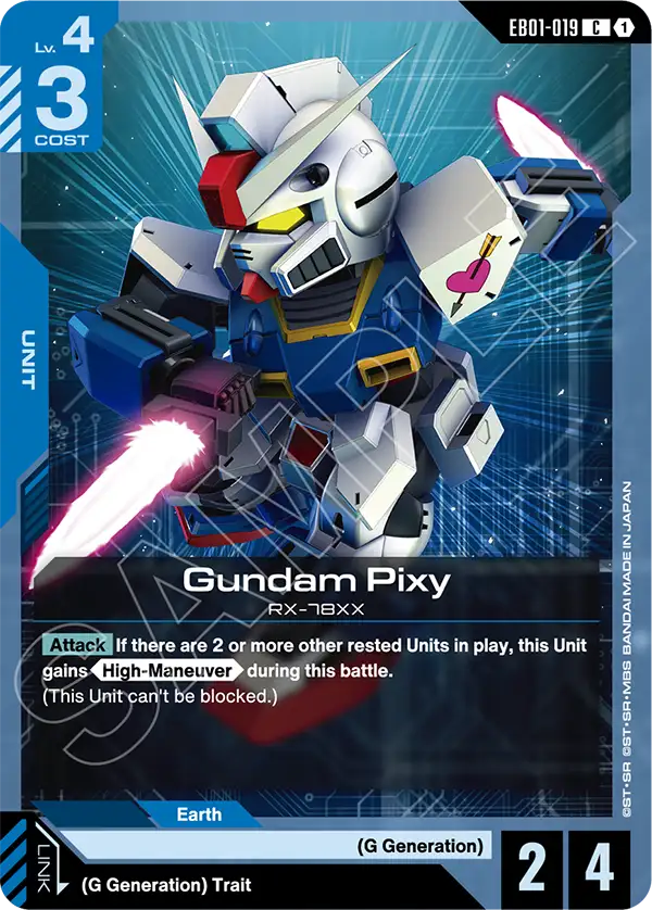 Gundam Pixy (Unit) (EB01-019) (C)
