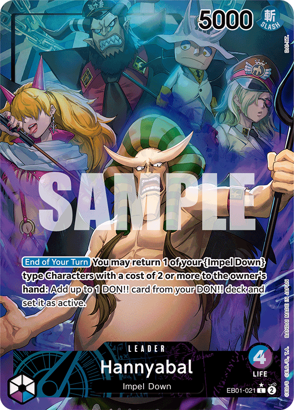 Hannyabal (Leader) (EB01-021) (Alternate Art)