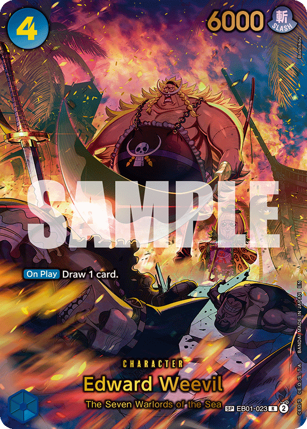 Edward Weevil (Character) (OP14 Reprint) (EB01-023) (R) (SP)