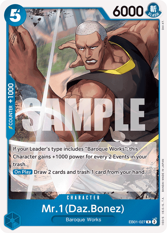Mr 1 (Daz Bonez) (Character) (EB01-027) (R)