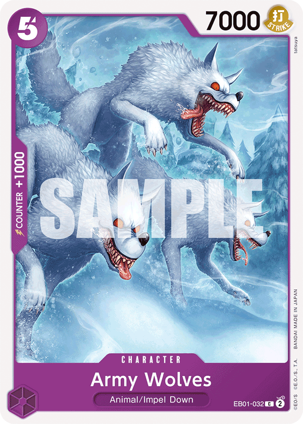 Army Wolves (Character) (EB01-032) (R)