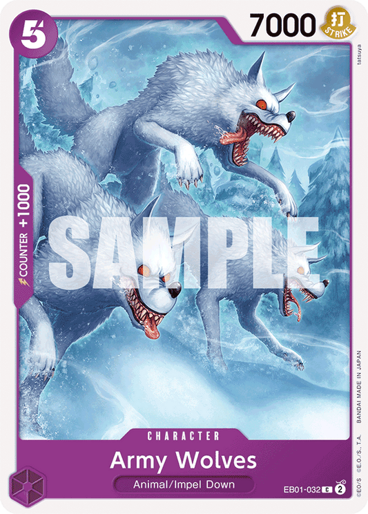 Army Wolves (Character) (EB01-032) (R)