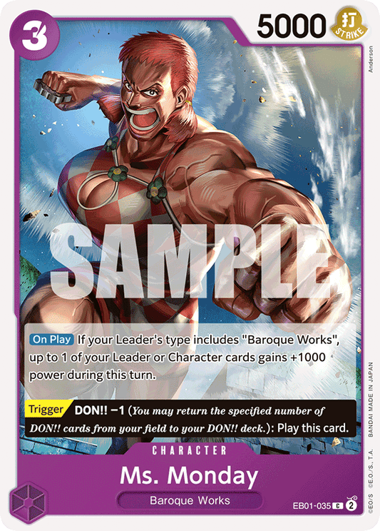 Ms Monday (Character) (EB01-035) (C)
