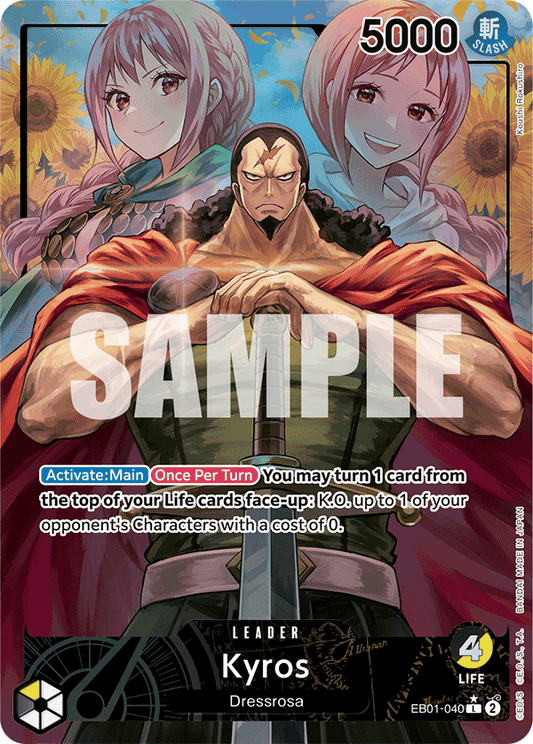 Kyros (Leader) (EB01-040) (Alternate Art)