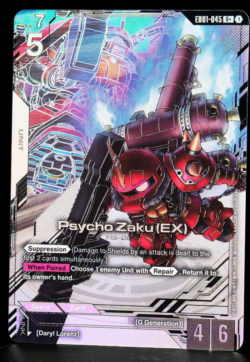 Psycho Zaku (EX) (Unit) (EB01-045) (R+) (Alternate Art)