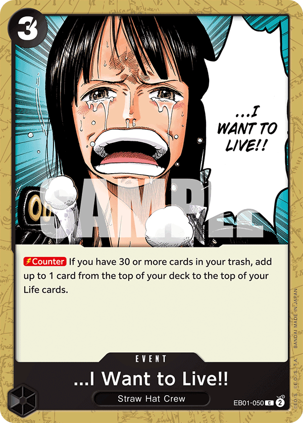 I Want to Live!! (Event) (EB01-050) (C)