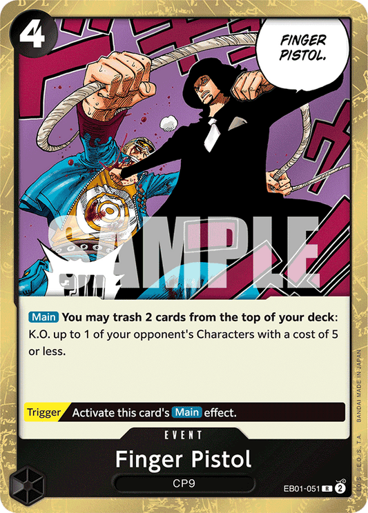 Finger Pistol (Event) (EB01-051) (R)