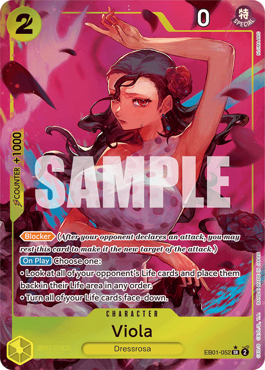 Viola (Character) (EB01-052) (SR) (Alternate Art)