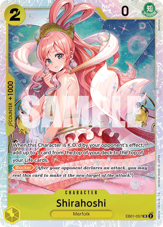 Shirahoshi (Character) (EB01-057) (SR)