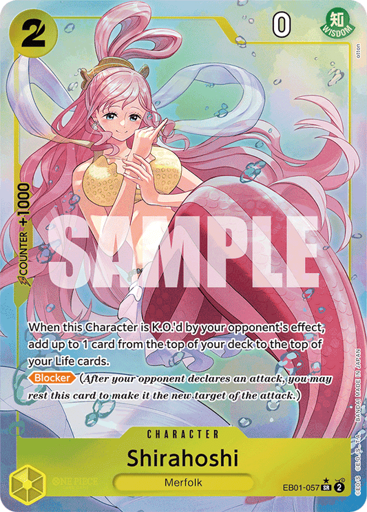 Shirahoshi (Character) (EB01-057) (SR) (Alternate Art)