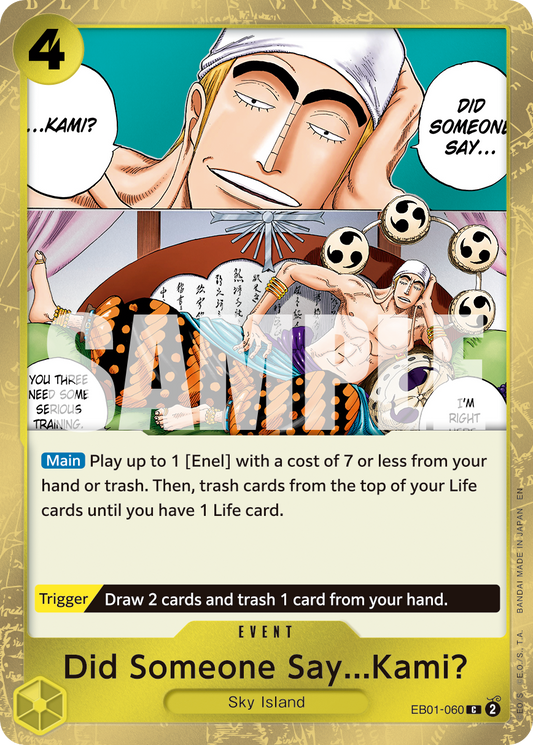 Did Someone Say … Kami? (Event) (EB01-060) (C) (FOIL) (PRB02)