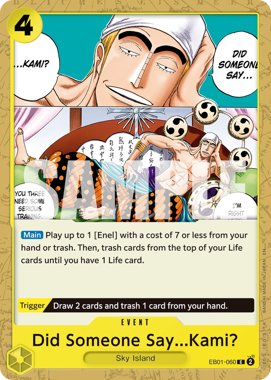 Did Someone Say … Kami? (Event) (EB01-060) (C) (PRB02)