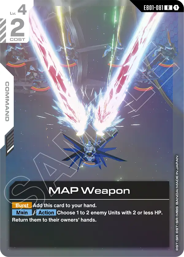 MAP Weapon (Command) (EB01-081) (R)