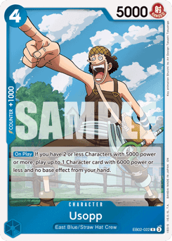 Usopp (Nami Deck) (Character) (EB02-022) (R) (Learn To Play Reprint)
