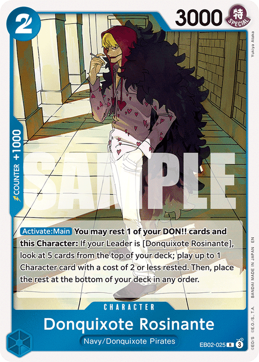 Donquixote Rosinante (Character) (EB02-025) (R)