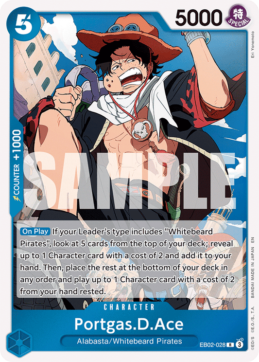 Portgas D Ace (Character) (EB02-028) (R)