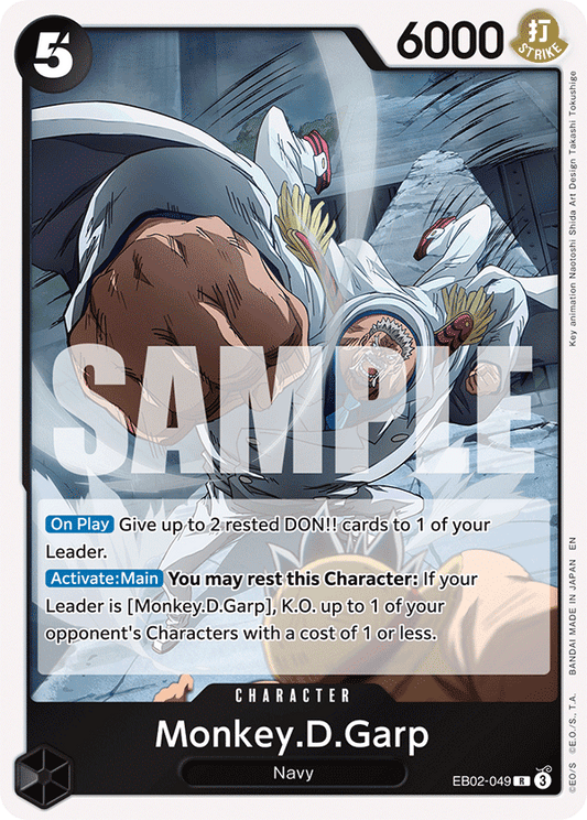 Monkey D Garp (Character) (EB02-049) (R)