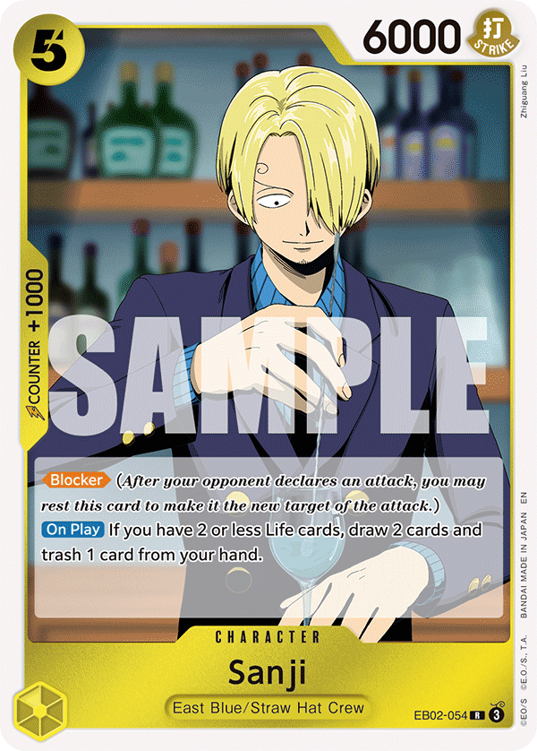 Sanji (Character) (EB02-054) (R)