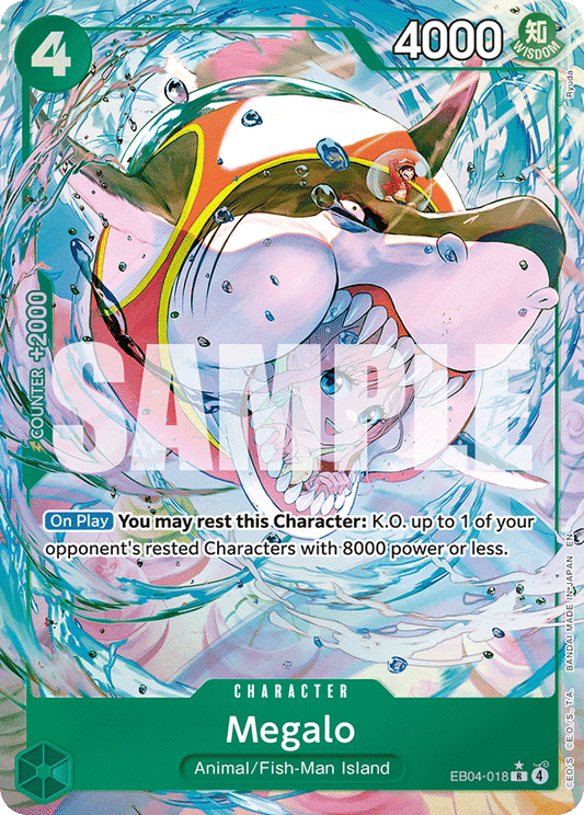 Megalo (Character) (EB04-018) (R) (Alternate Art)