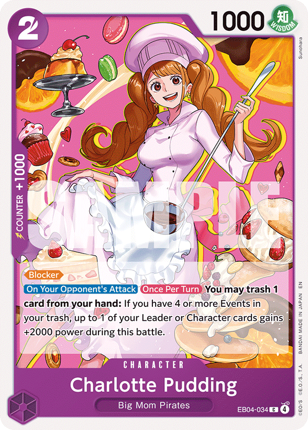 Charlotte Pudding (Character) (EB04-034) (C)
