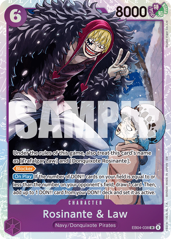 Rosinante & Law (Character) (EB04-038) (SR)