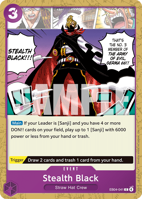 Stealth Black (Event) (EB04-041) (C)