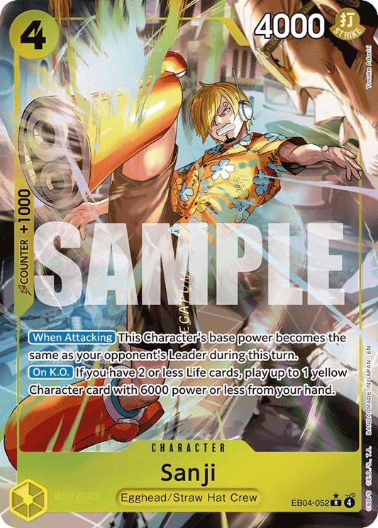 Sanji (Character) (EB04-052) (R) (Alternate Art)