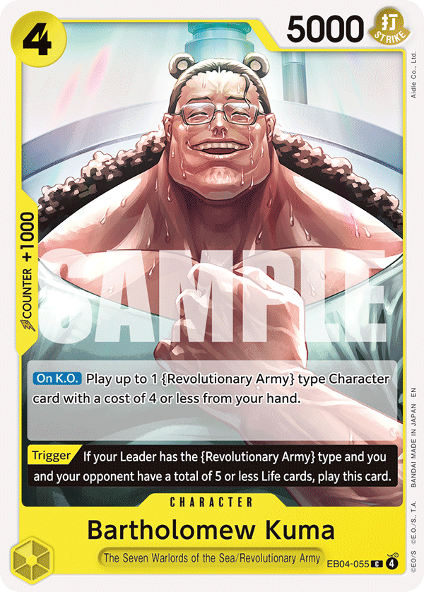 Bartholomew Kuma (Character) (EB04-055) (C)