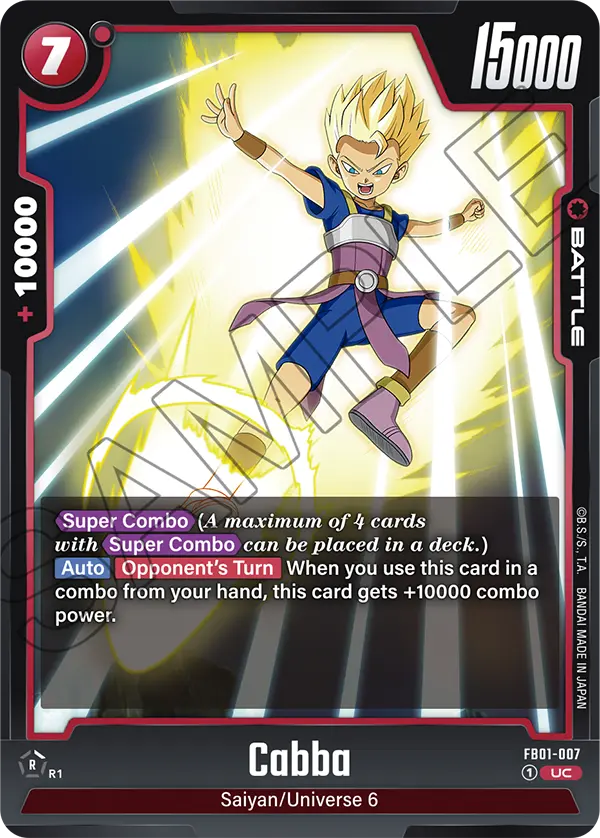 Cabba (Battle) (FB01-007) (UC)