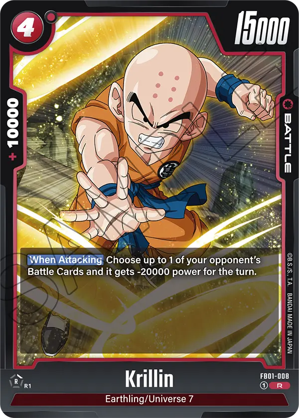 Krillin (Battle) (FB01-008) (R)