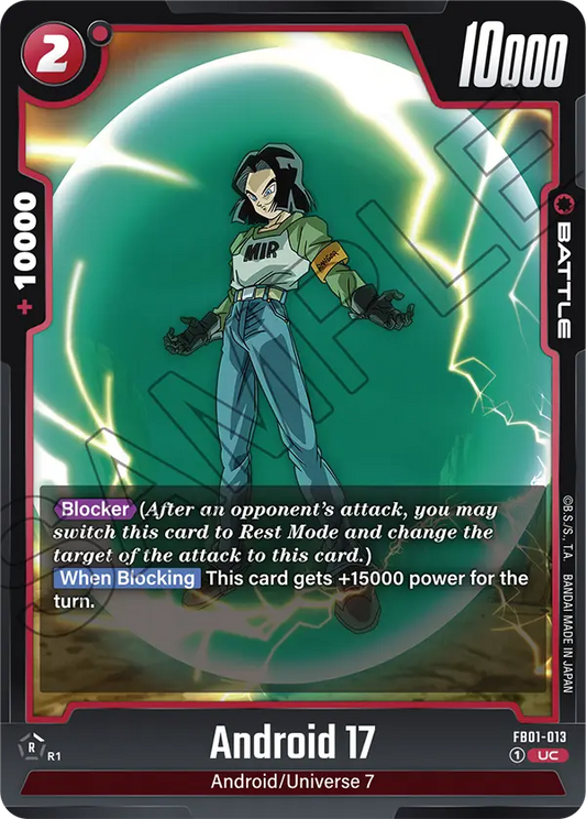 Android 17 (Battle) (FB01-013) (UC)