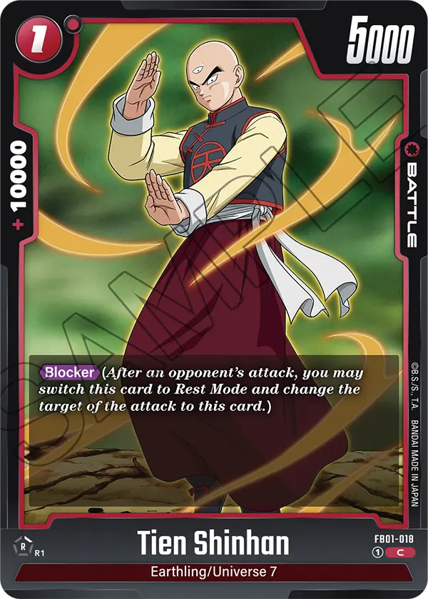 Tien Shinhan (Battle) (FB01-018) (C)