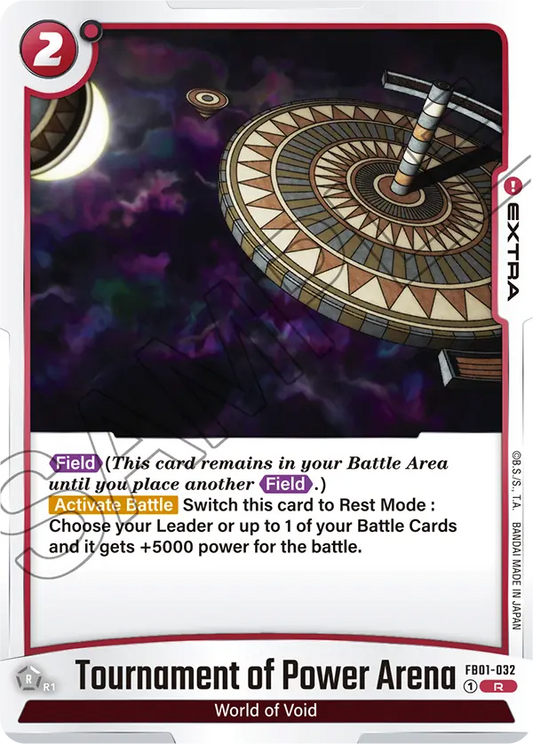 Tournament of Power Arena (Extra) (FB01-032) (R)