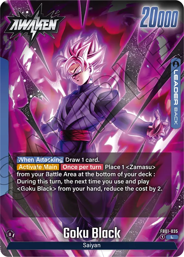 Goku Black (Leader) (FB01-035) (L)
