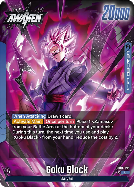 Goku Black (Leader) (FB01-035) (L)