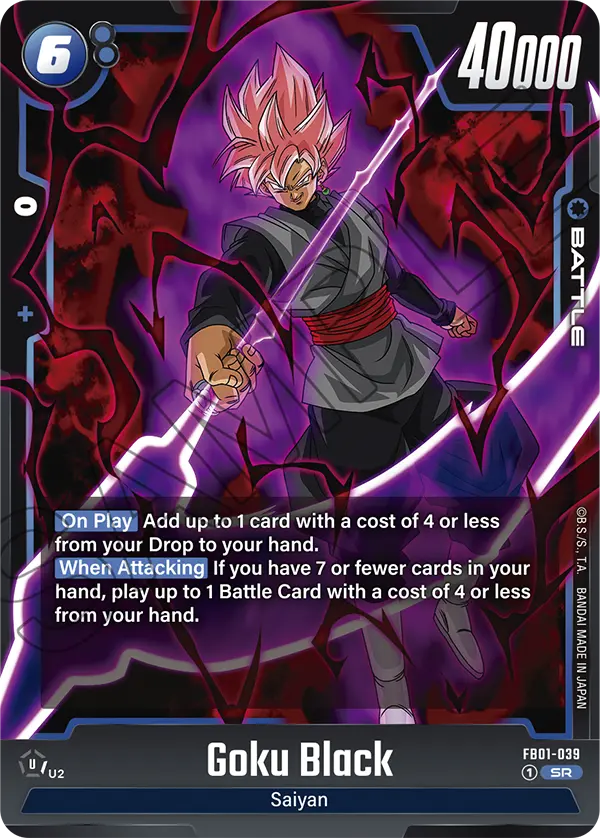 Goku Black (Character) (FB01-039) (SR)