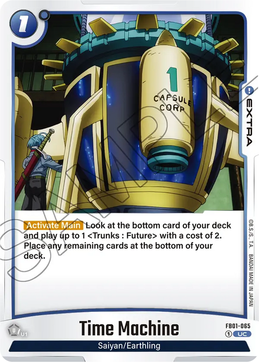 Time Machine (Extra) (FB01-065) (UC)