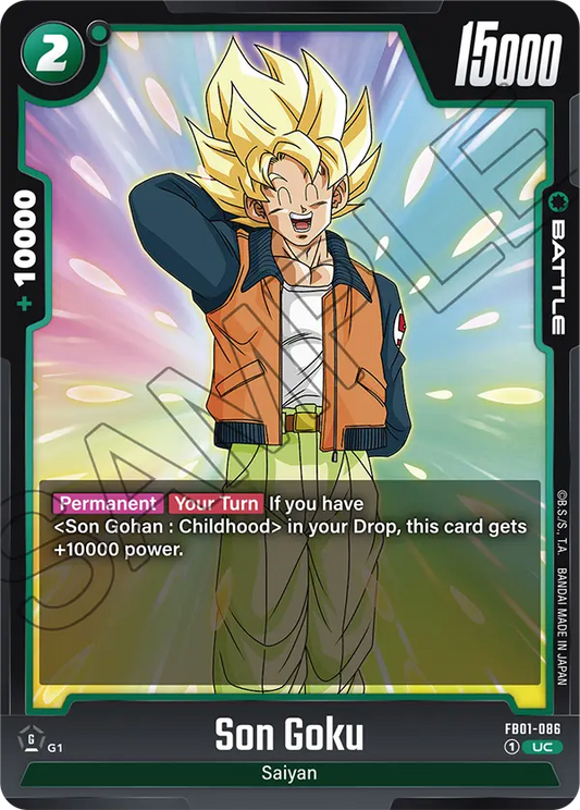Son Goku (Battle) (FB01-086) (UC)