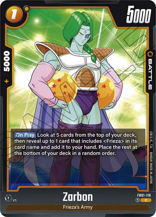 Zarbon (Battle) (FB01-116) (C)