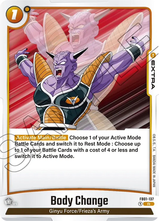Body Change (Extra) (FB01-137) (R)