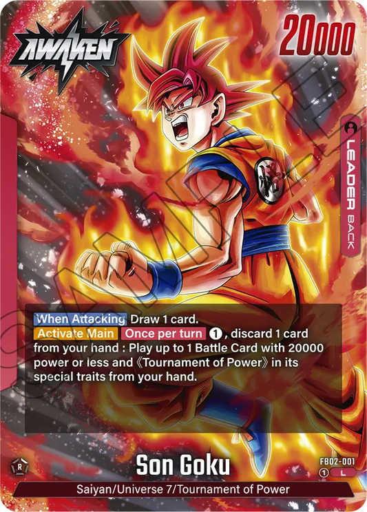Son Goku (Leader) (FB02-001) (L)