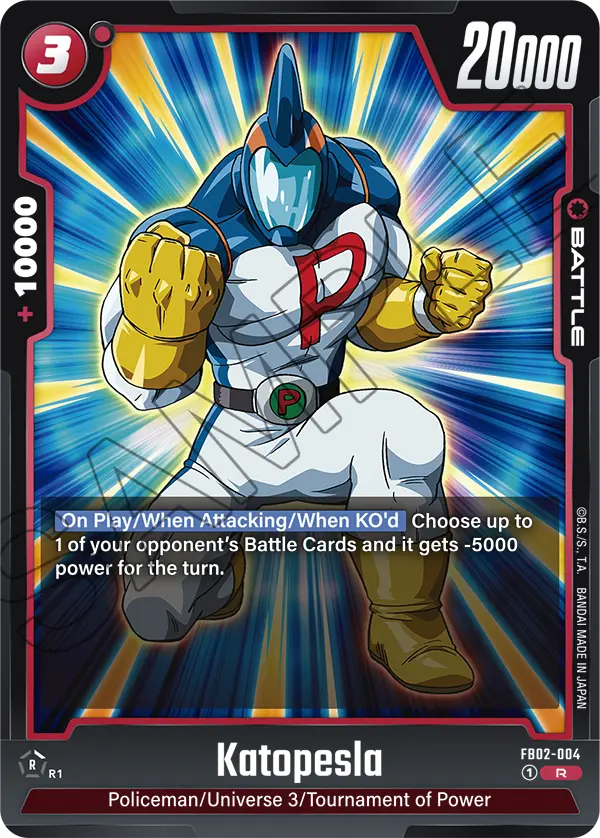 Katopesla (Battle) (FB02-004) (R)